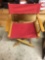 Two Folding Director Chairs