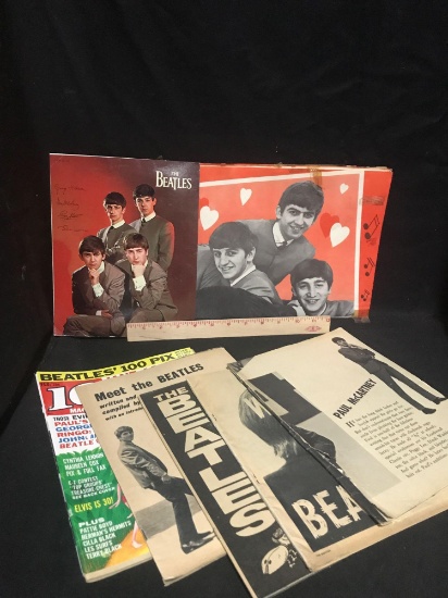 Various Beatles Collectibles