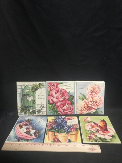 Vintage Greeting Cards Unused