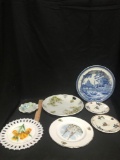 Various Vintage Plates