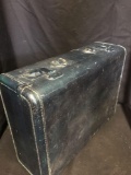 Vintage Blue/Green Suitcase
