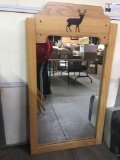 Solid Oak Mirror