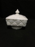 Westinghouse Milk Glass Candy Dish