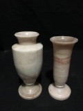 Two Marble Vases