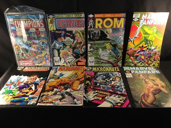Marvel The Micronauts With Mixed Comics