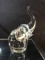 Art Glass Elephant Paperweight