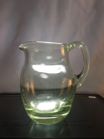 Dominick Labino Art Glass Pitcher