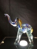 Hand Crafted Art Glass Elephant