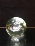 Signed Art Paperweight