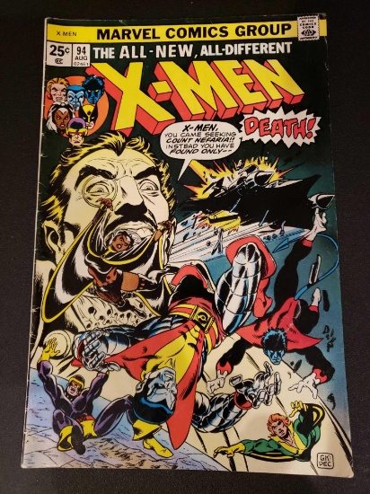 Marvel Bronze Age Comics X-MEN Issue 94. 3rd appearance Wolverine