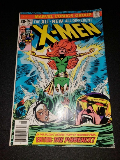 Marvel Bronze Age Comics X-MEN Issue 101 First appearance of PHOENIX