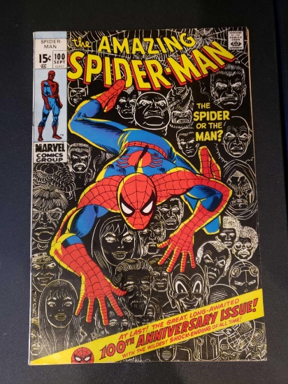 Marvel Silver Age Comics THE AMAZING SPIDER-MAN Issue 100