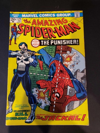 Marvel Bronze Age Comics THE AMAZING SPIDER-MAN 129 1st Appearance PUNISHER