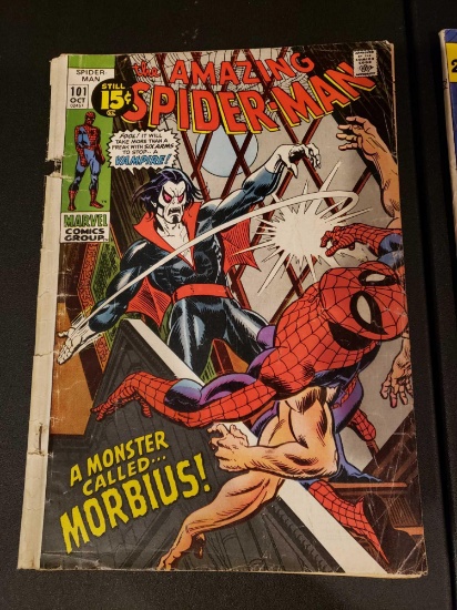 Marvel Silver Age Comics The AMAZING SPIDER-MAN 101 102 103 1st Appearance MORBIUS