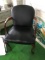 Black Learher Accent Chair