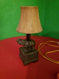 Small Elephant African Themed Desk Lamp 11