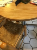 Round Kitchen Table With Three Matching Chairs
