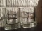 Eight Jack Daniels Whiskey Low Ball Glasses