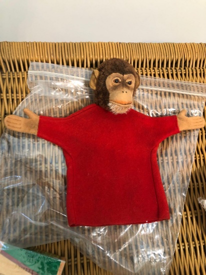 Vintage Monkey Puppet