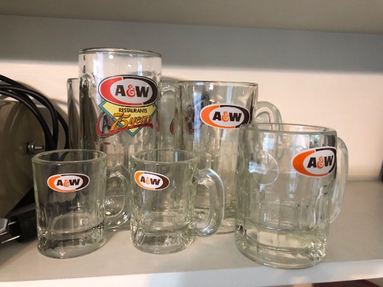 A&W Glassware