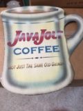 Java Jolt Metal Coffee Sign