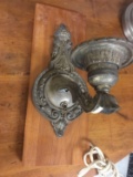 Antique Candle Sconce Converted to Electric