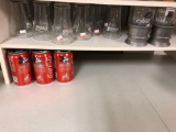 Coke Collectibles With Shelf