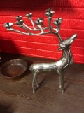 Solid Reindeer Candle Holder