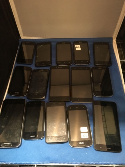 19 Mixed Bulk Purchased Cell Phones