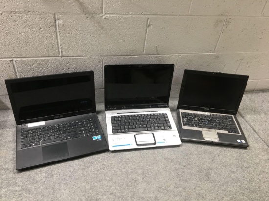 Three Laptops