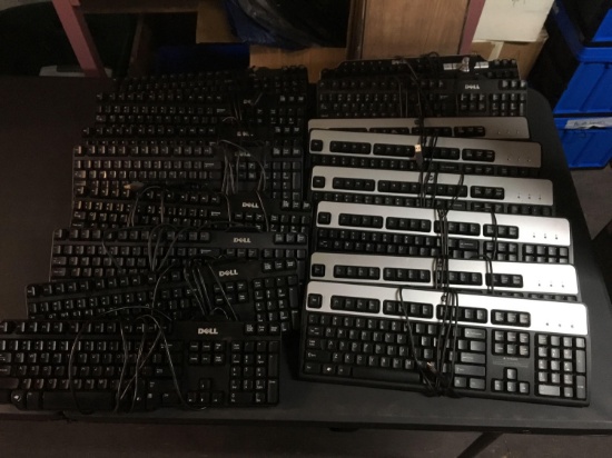 16 Assorted USB Computer Keyboards