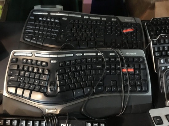 25 Assorted Keyboards