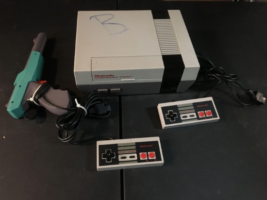 NES System With Misc. Accessories