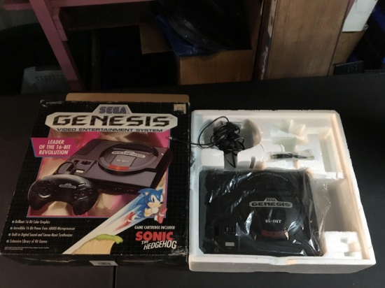 Sega Genesis In Original Box