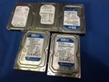 Five Mixed Brand/Size Drives