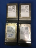 Four SAS Drives With Supermicro Caddy