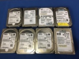 Eight Mixed Brand SAS Drives