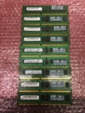 Nine DDR3 2GB Mixed Brand RAM