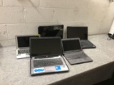 Five Assorted Laptops