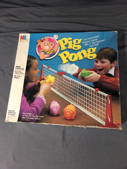 Pig Pong Vintage Game