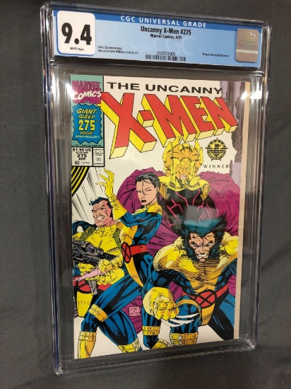 Uncanny X-Men CGC 9.4 Jim Lee Cover