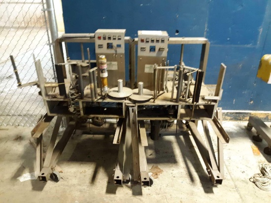 (2) Wrapping Machines for Parts Only