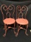 Pair Of Childrens Cafe Chairs