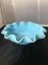 Fenton Powder Blue Candy Dish