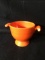 Orange Fiesta Sugar Dish