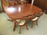 Mid Century Modern Mahogany Dining Table