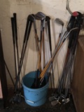 Assorted Vintage Golf Clubs