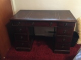 Antique Leather Top Sligh-Lowry Desk