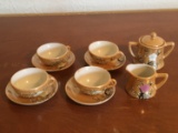 Vintage Small Japanese Tea Set