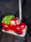 Christmas Tree On Truck Cookie Jar